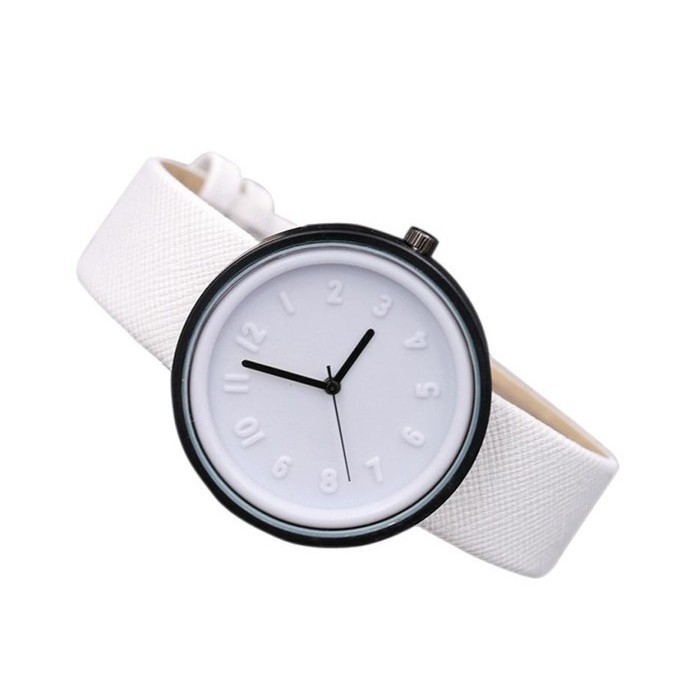 nyaman di tangan/ FYGALERY J149 JAM TANGAN POLOS FASHION WANITA JAM TANGAN MURAH BATAM JAM IMPORT