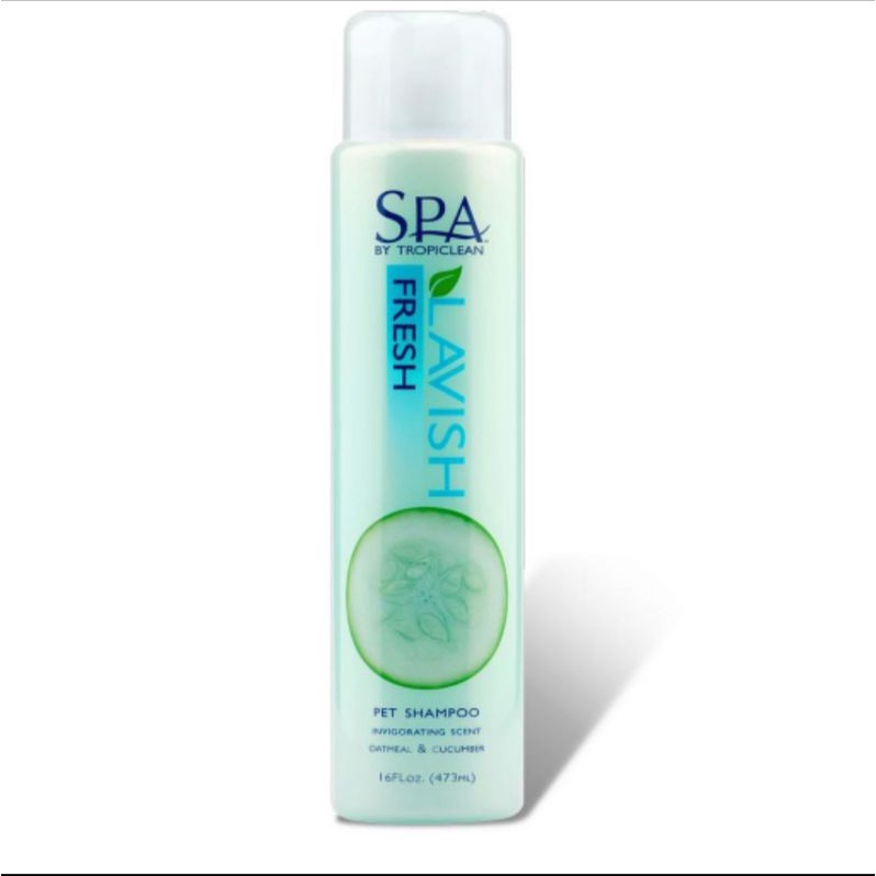 Spa Lavish Fresh Shampoo 473ml Oatmeal &amp; Cucumber (invigorating scent)