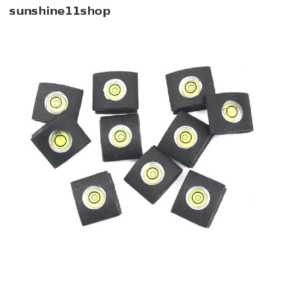 Sho 10PCS Tutup Pelindung Flash Hot Shoe Bubble Spirit Level Untuk Kamera DSLR