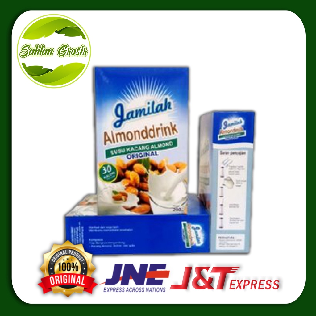 

SUSU KACANG ALMOND / SUSU UNTUK ASI / JAMILAH ALMONDDRINK RASA ORIGINAL