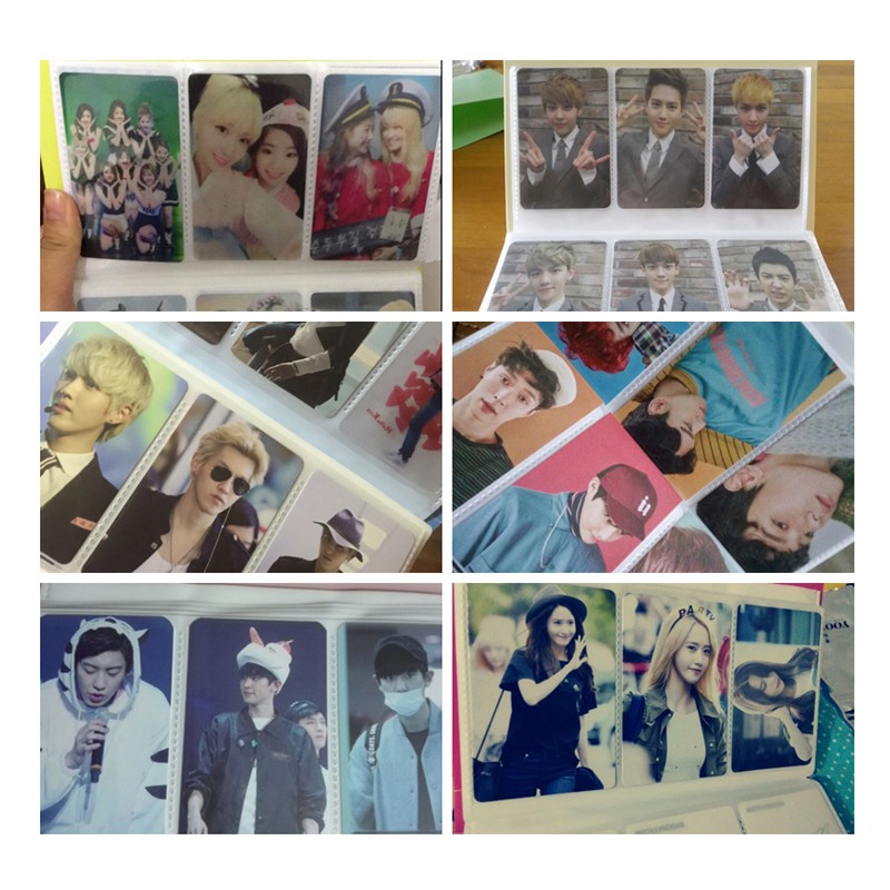 Album foto 120 Slot Koleksi photocard Tempat Kartu Nama Photo Lomo Card