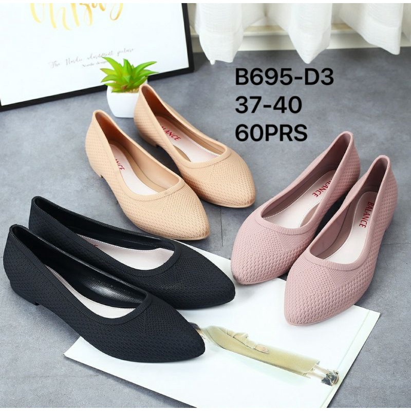 ALANA- Flatshoes Jelly Wanita Balance 695-D3