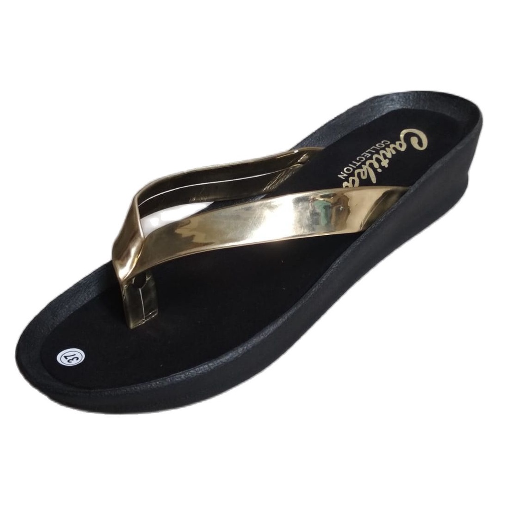 New Cantika Sandal Wanita Cewek Model Terbaru Anti slip Sandal Manohara Sol Karet Anti Slip