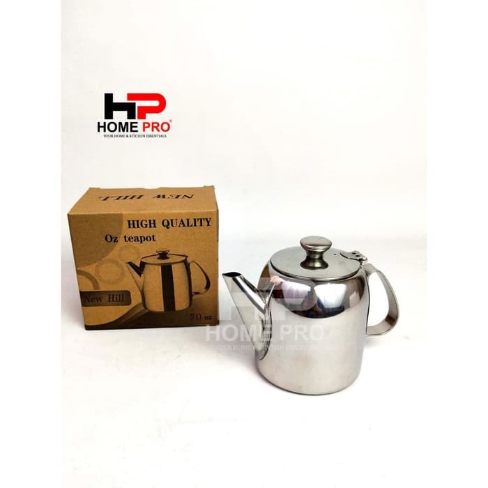 Teapot 20 Oz/ 600 Ml Teko Stainless Steel High Quality