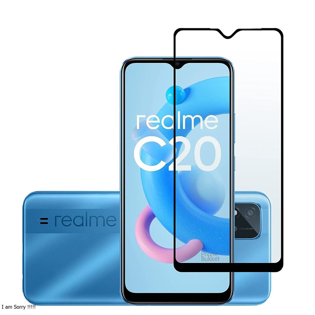 Tempered Glass Full Realme C31 C33 C35 C55 C11 2021 C20A C20 C25s C25y Screenguard Antigores Kaca Screen Protector Kaca Temperglass