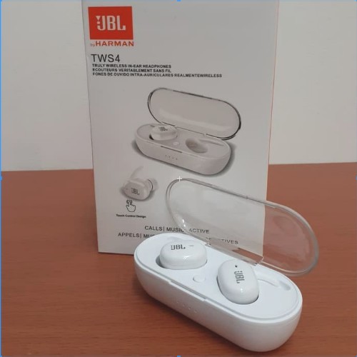 Headset Bluetooth JBL By Harman TWS-4 Wireless Earphone JBL