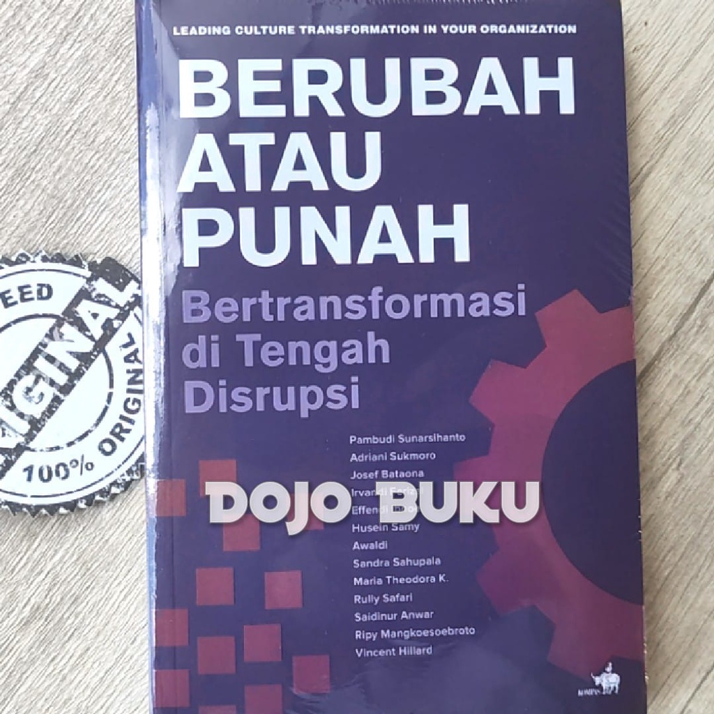 Buku Berubah Atau Punah Bertransformasi Di Tengah Disrupsi