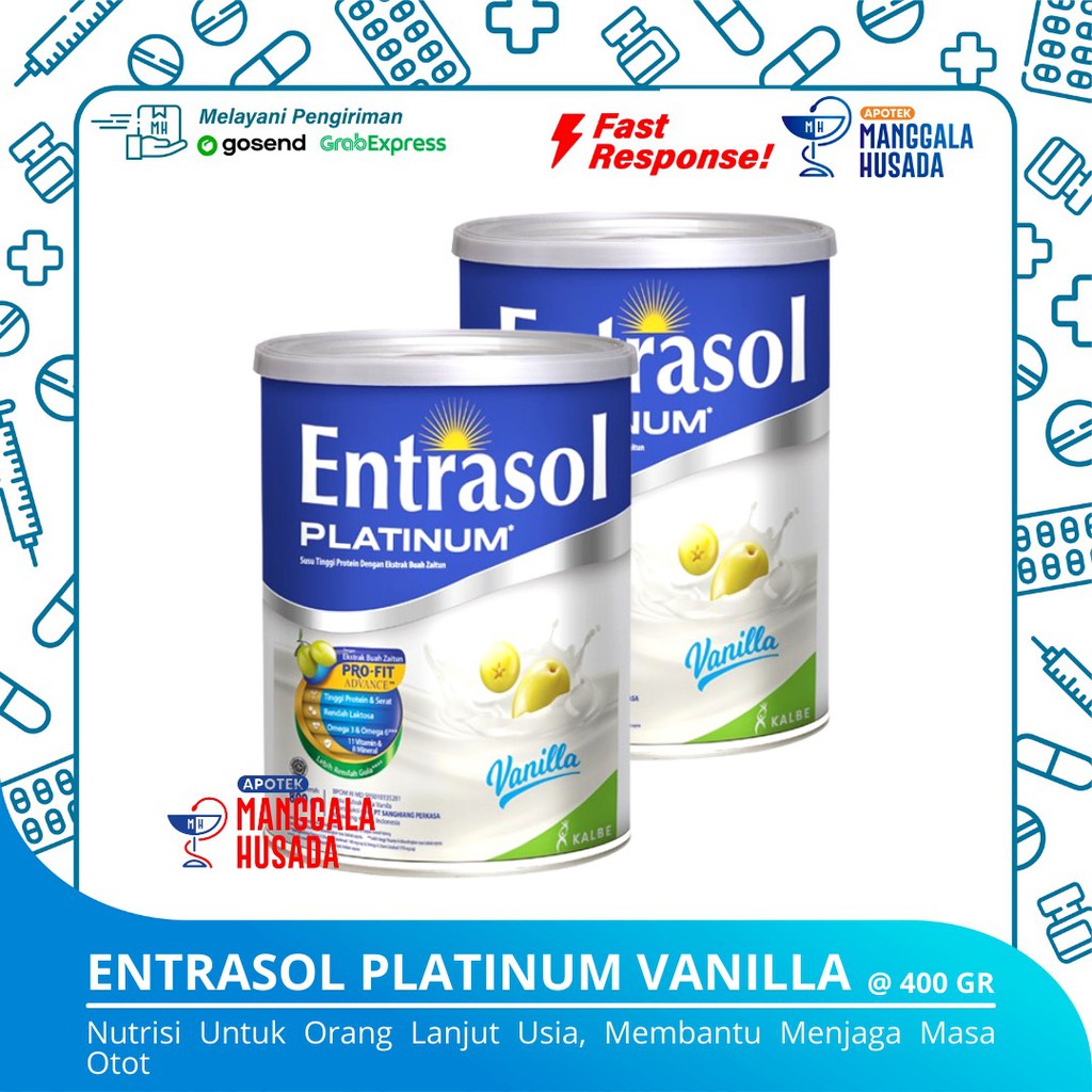 

ENTRASOL PLATINUM VANILLA @ 400 gr