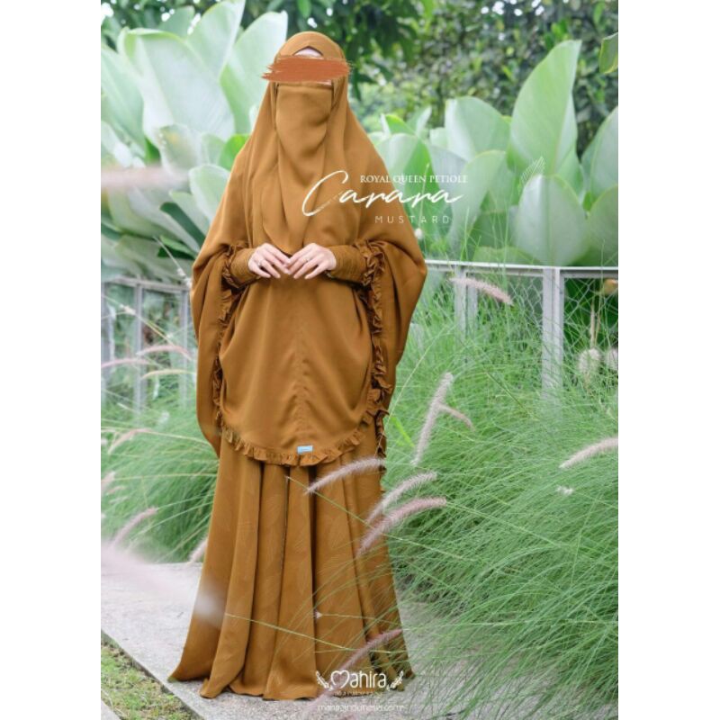 Gamis Emboss Royal Queen Carara by Mahira