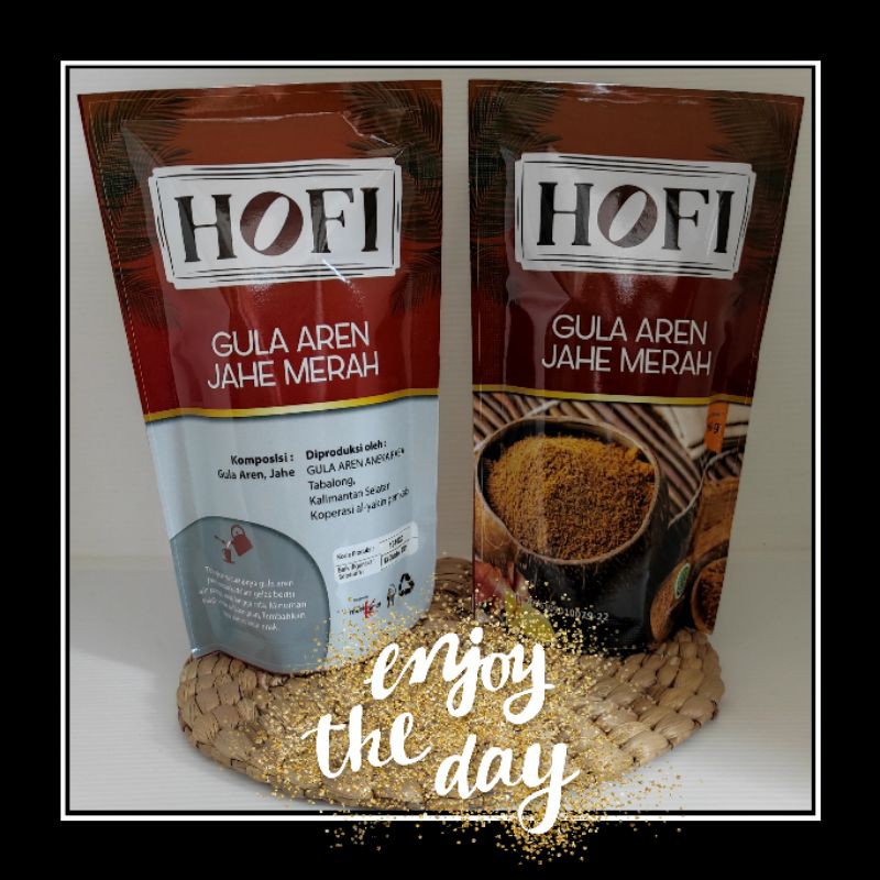 

Bubuk Minuman Gula Aren Jahe Merah Hofi 150 gram