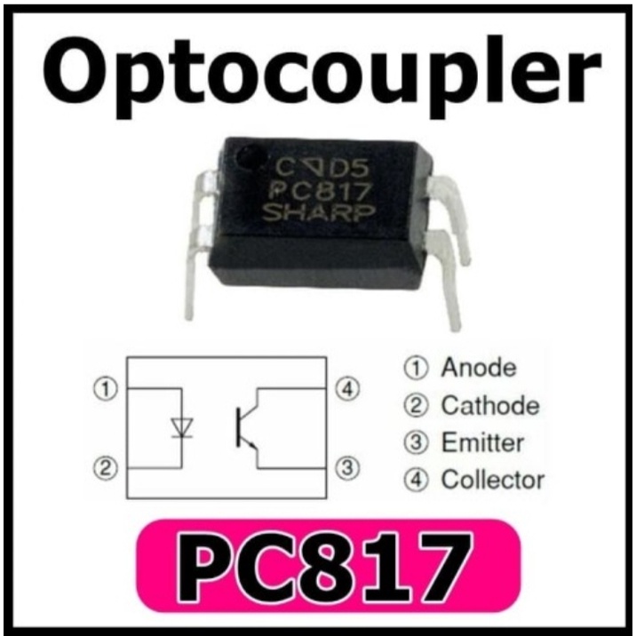 IC OPTOCOUPLER PC817