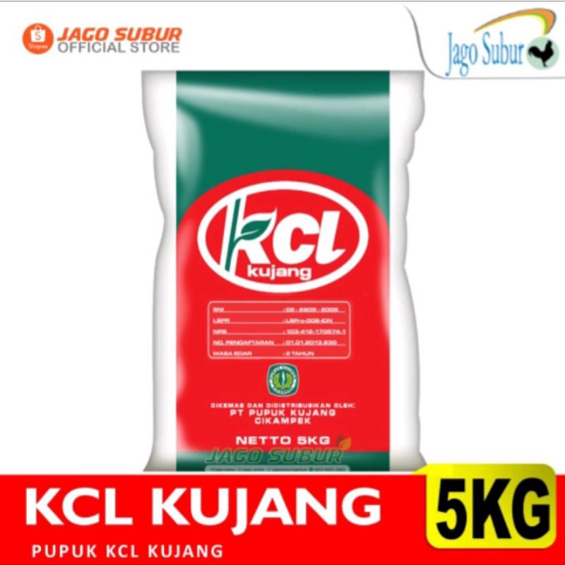 PUPUK KCL KUJANG 5 KG