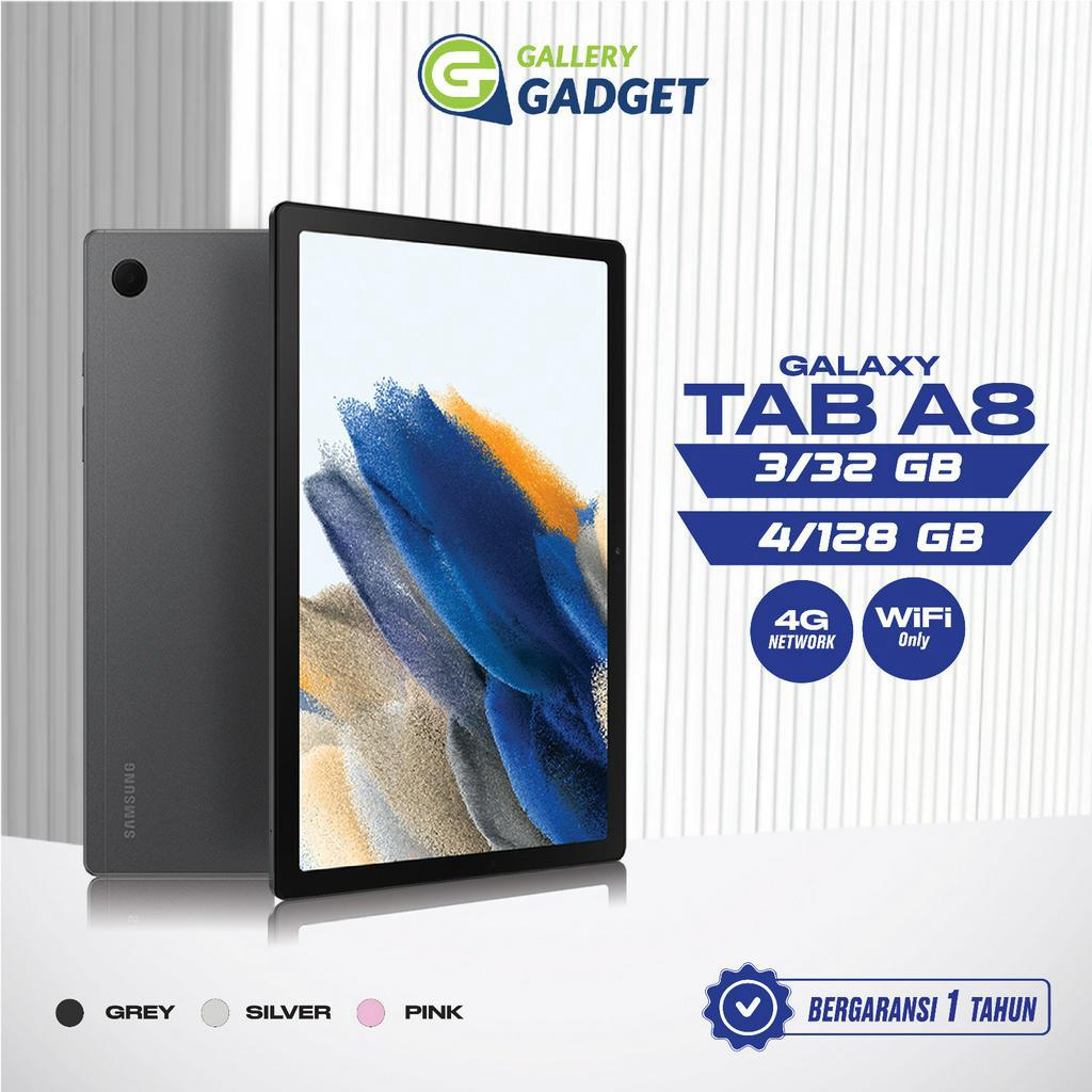 Samsung Galaxy Tab A8  Wifi LTE 3/32 4/128 GB RAM 3 4 ROM 32 128 Tablet Android Murah Original