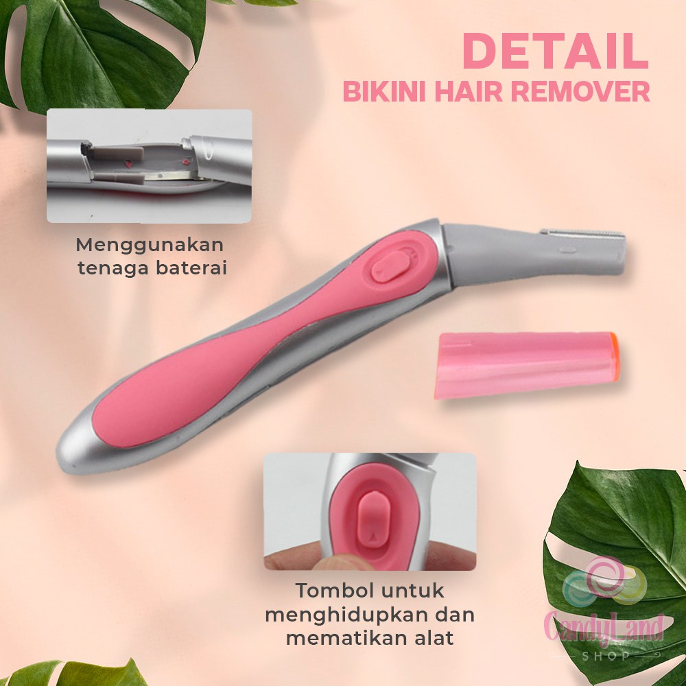 Alat Cukur Bulu Kemaluan Wanita Elektrik Bikini Trimmer Hair Remover