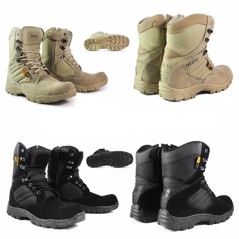 Jual COD !! Sepatu Boots Pria Hiking Cordura Gurun 8inci Sepatu Safety