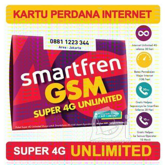 Kartu paketan smartfren 30gb