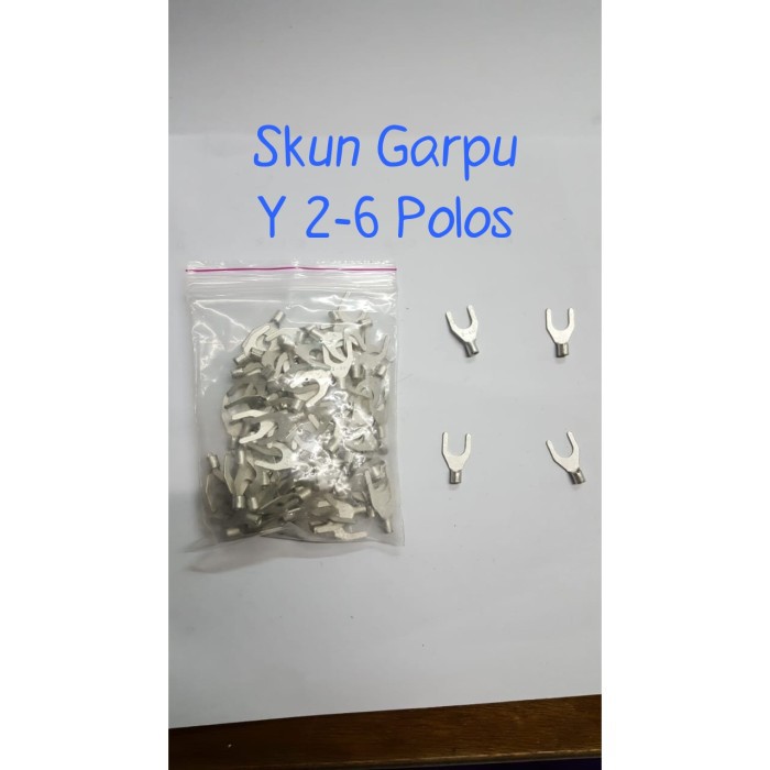 Skun Y 2-6 POLOS / Skun Kabel VY 2-6 / Skun Garpu / Skun U 2-6 Polos / Skun Polos Y 2-6 Non Isolated