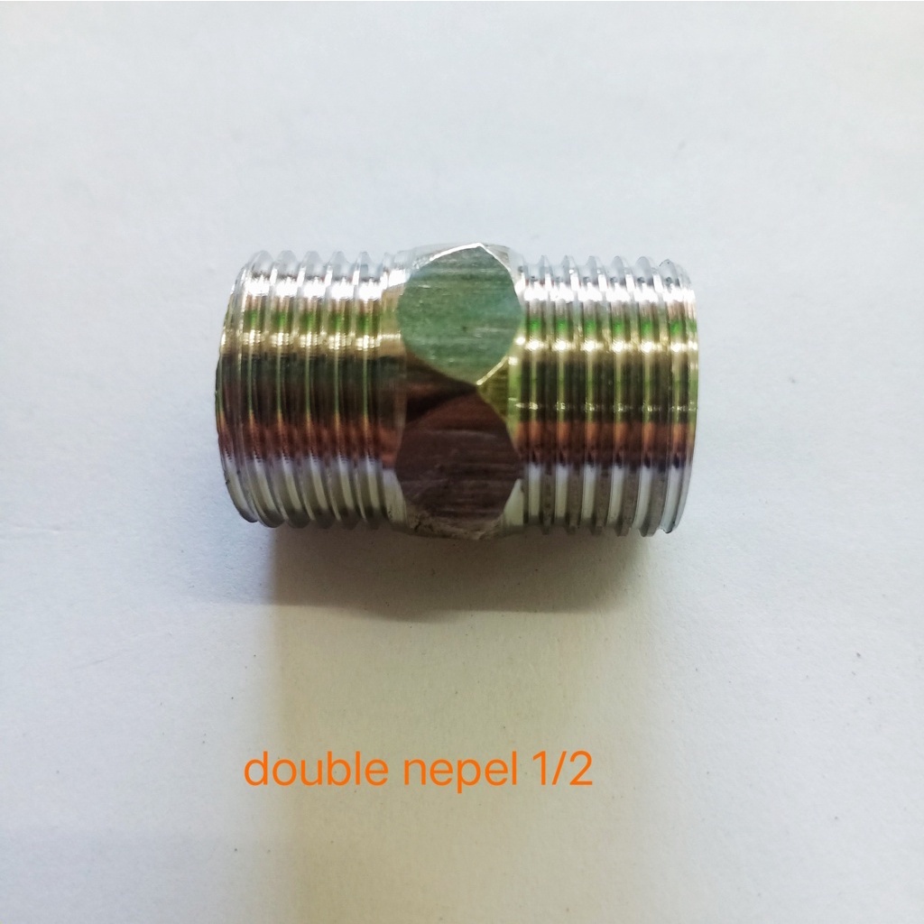 Double nepel 1/2"