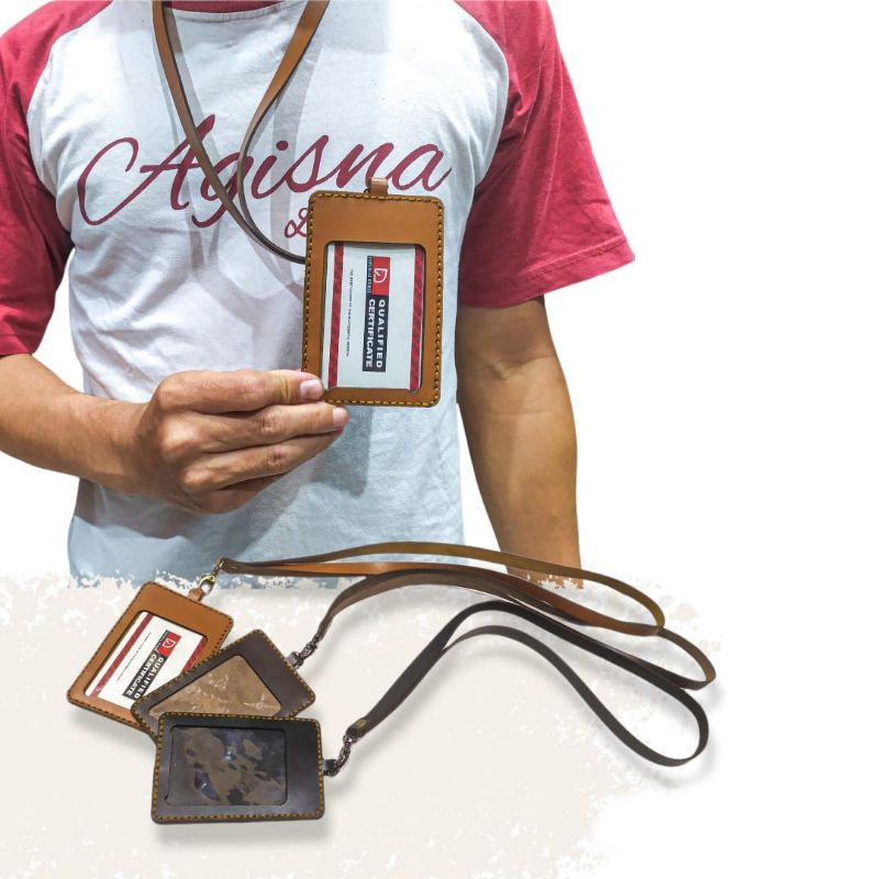 

ID CARD HOLDER / NAME TAG ASLI KULIT SAPI