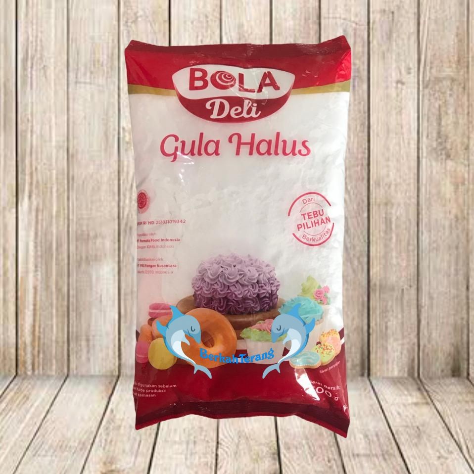 

Gula Halus BOLA DELI 500gr / tepung Gula Halus HALAL