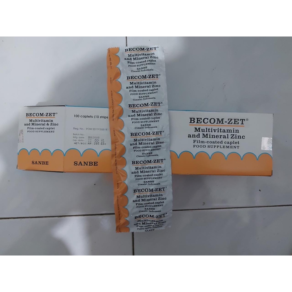becomezet/ becom zet/ becom Z Multi vitamin
