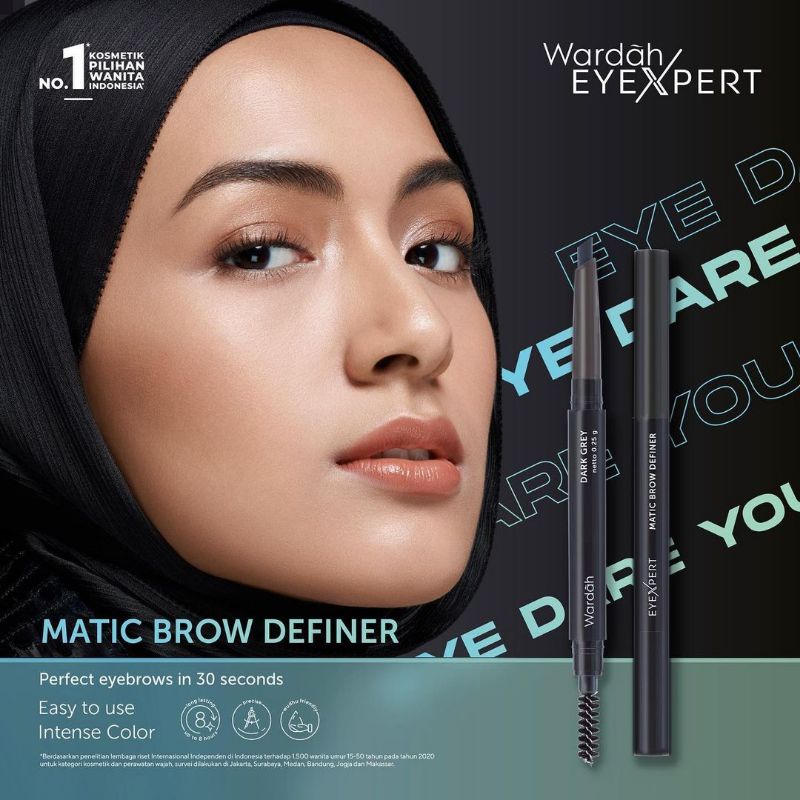 WARDAH EyeXpert Matic Brow Definer 0,25gr (Pensil Alis)