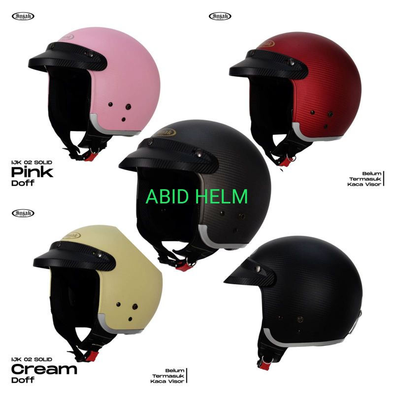 helm bogo retro injak full carbon