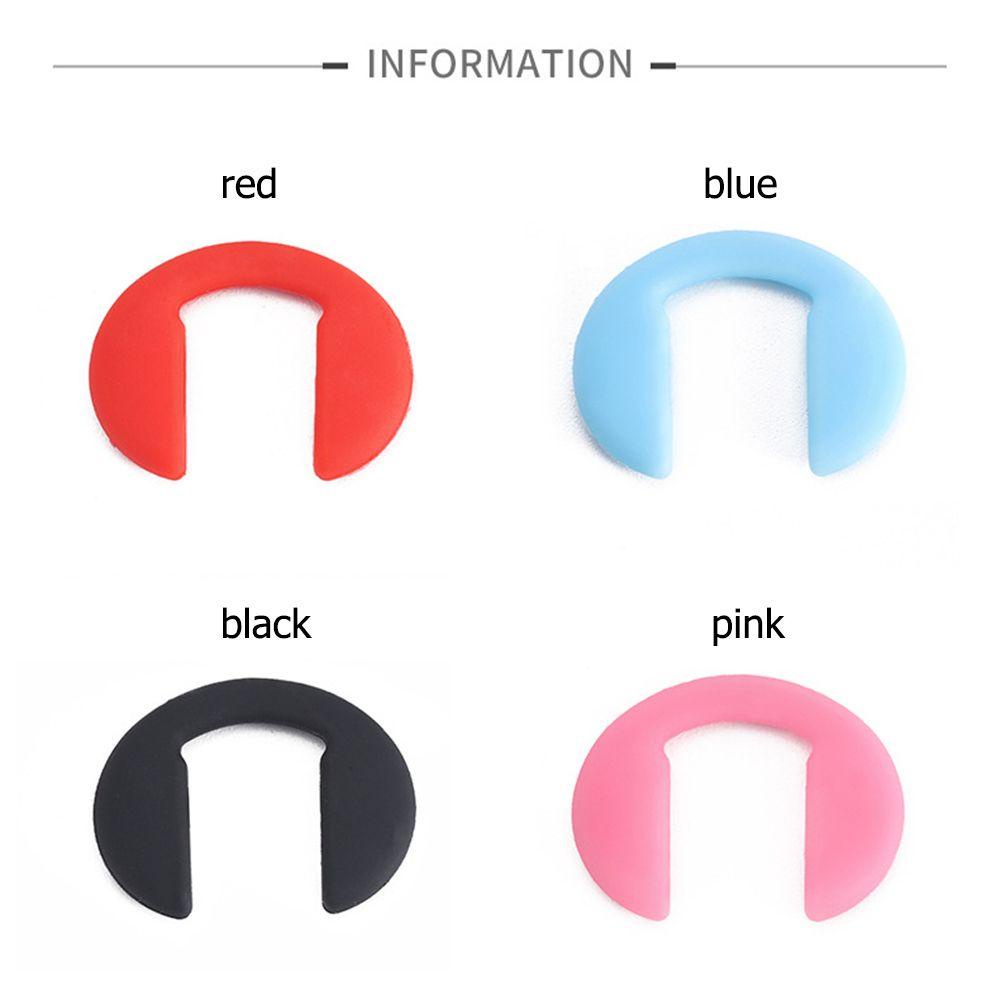 ❈ROWAN❈ 5PCS/Pack Eyewear Accessories Glasses Nose Pads Soft Eyeglass Silicone Nose Pads Repair Tool Push On Anti-slip Sunglasses Nosepads/Multicolor