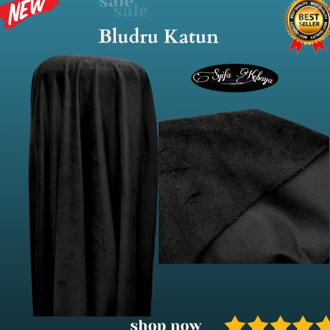 Kain BLUDRU VELVET KATUN. Bahan Beludru Velvet Katun Import