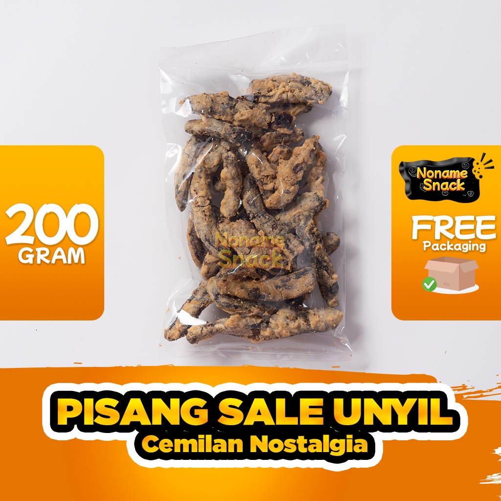 NoName Snack - Pisang Sale Unyil Tepung Grosir 200Gr