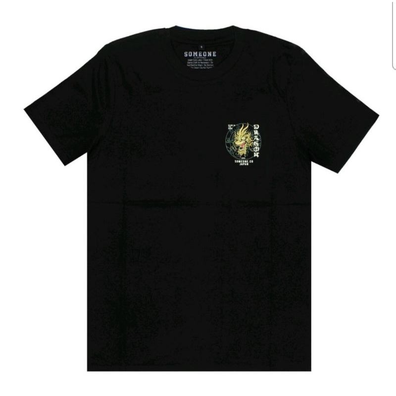 Baju pria,atasan pria,kaos someone glow in the dark