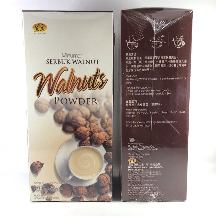 

(BISA COD) MINUMAN SERBUK WALNUT (HEI HWANG) / WALNUTS POWDER TERPERCAYA Kode 1073