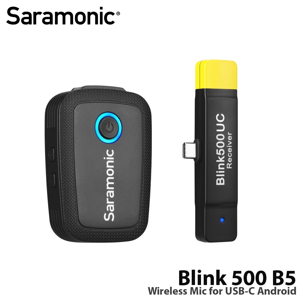 MICROPHONE SARAMONIC BLINK500 B5 DUAL CH WIRELESS