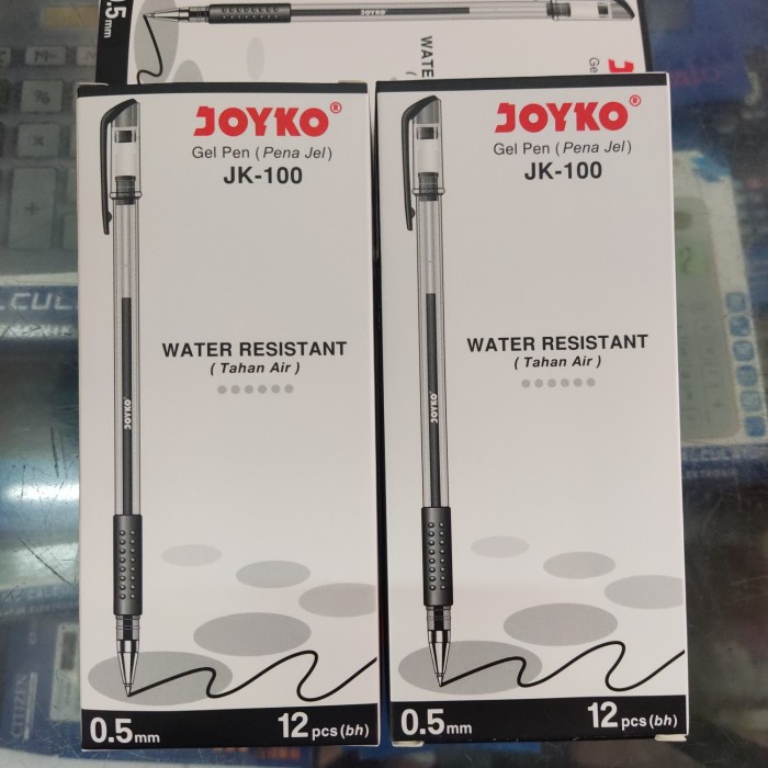 

Trendi Pulpen Gel Joyko Jk 100/ Jk 100 Nt Terbatas