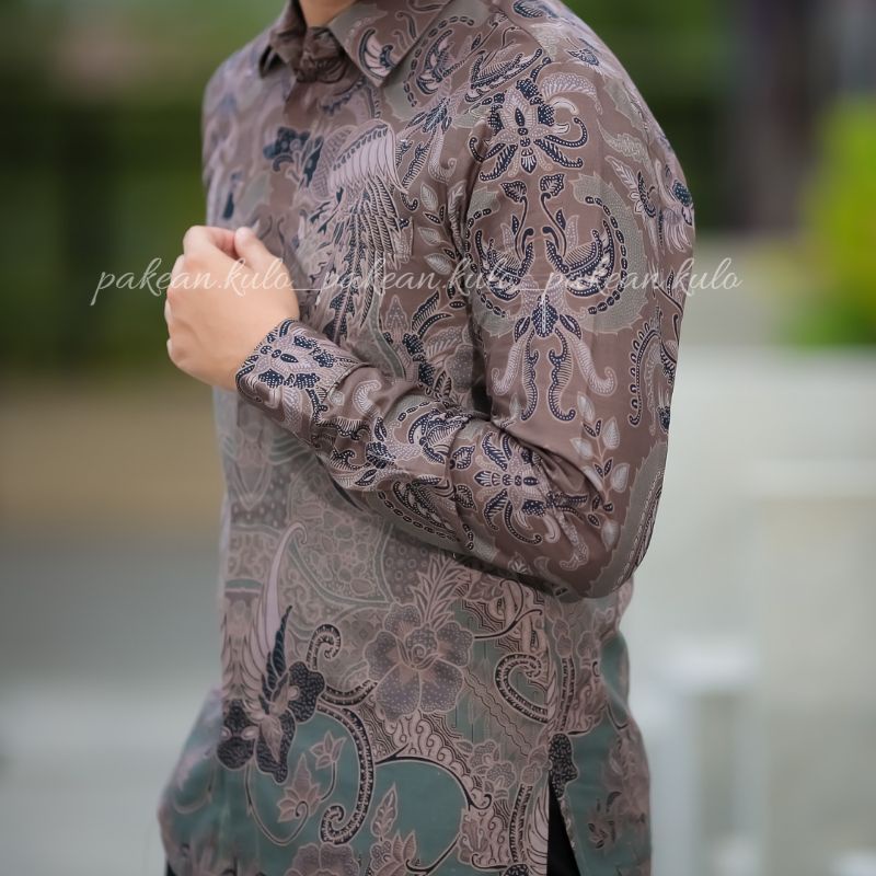 Batik Premium Pria Slimfit || Motif Bisma