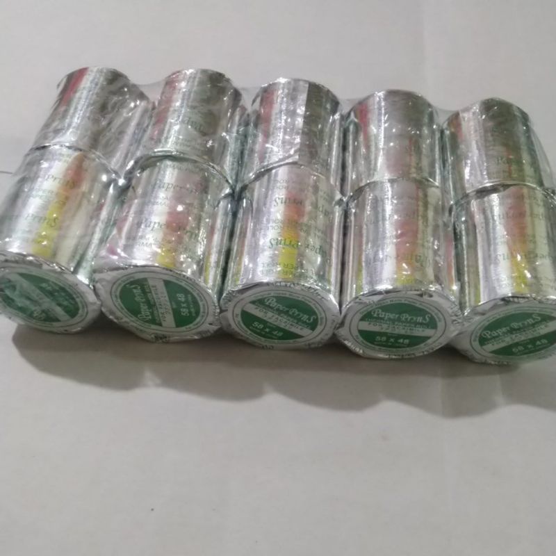 

Kertas Thermal Register Roll ukuran 58x48 Merk Paper Pryns