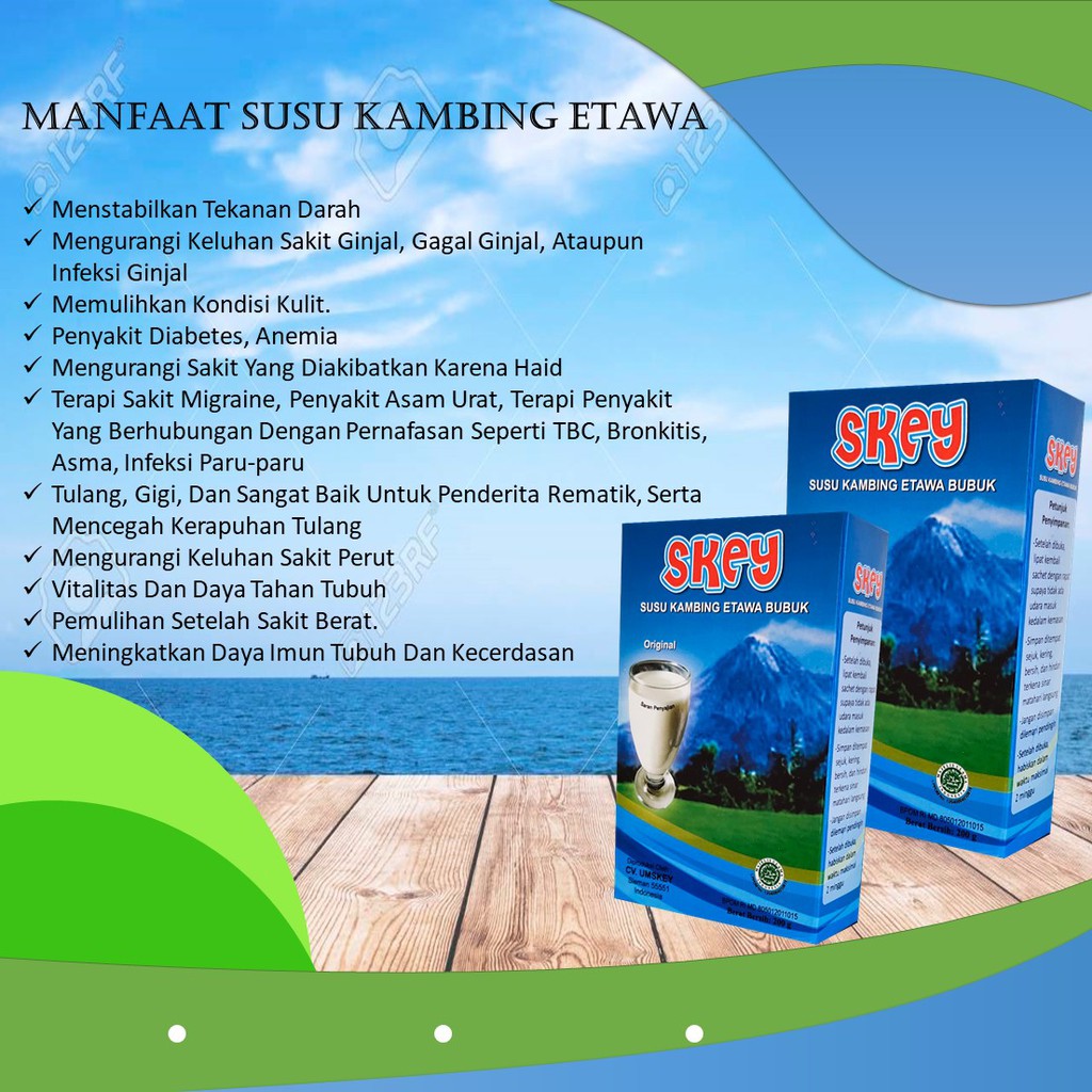 Susu Kambing Etawa Bubuk Skey Manfaat Susu Kambin Etawa Khasiat Susu Kambing Etawa Bubuk Shopee Indonesia