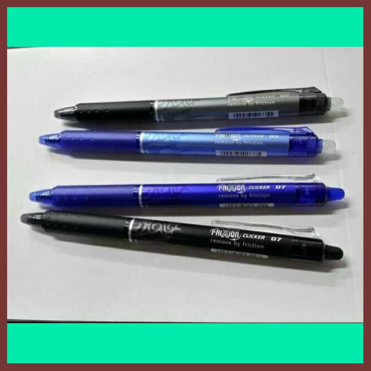 

PULPEN PEN FRIXION PILOT ( PULPEN YANG BISA DIHAPUS) - HITAM