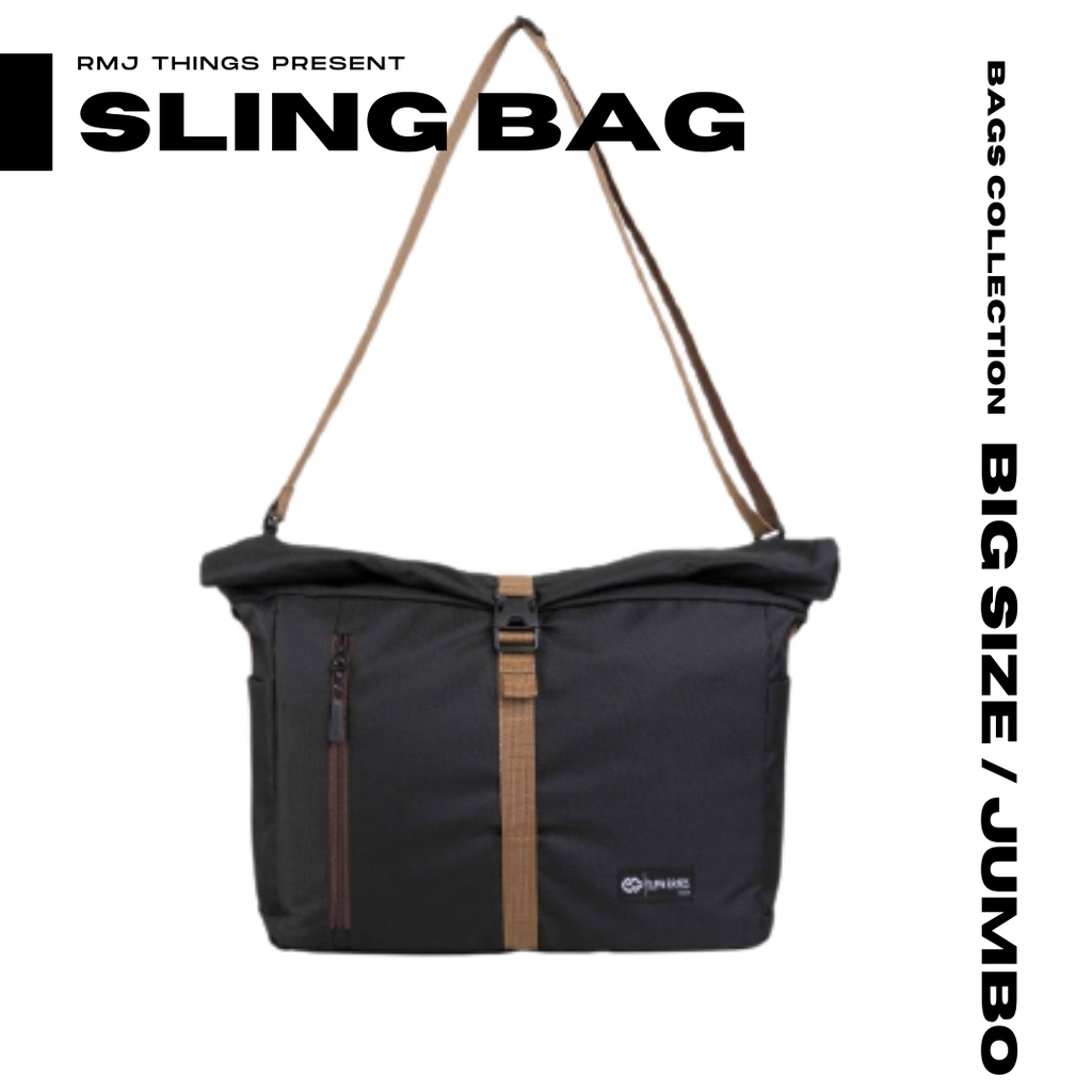 messenger bag muat laptop tas tas selempang slempang bahu messenger kuliah sekolah kerja bekerja mes