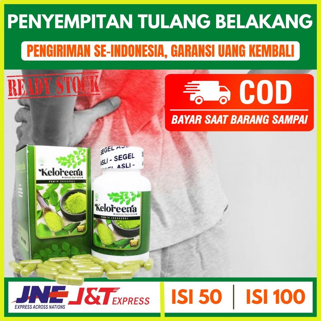 COD Obat Penyempitan Tulang Belakang-Saraf Kejepit Tulang Belakang-Syaraf Terjepit-Keloreena ORIGINA