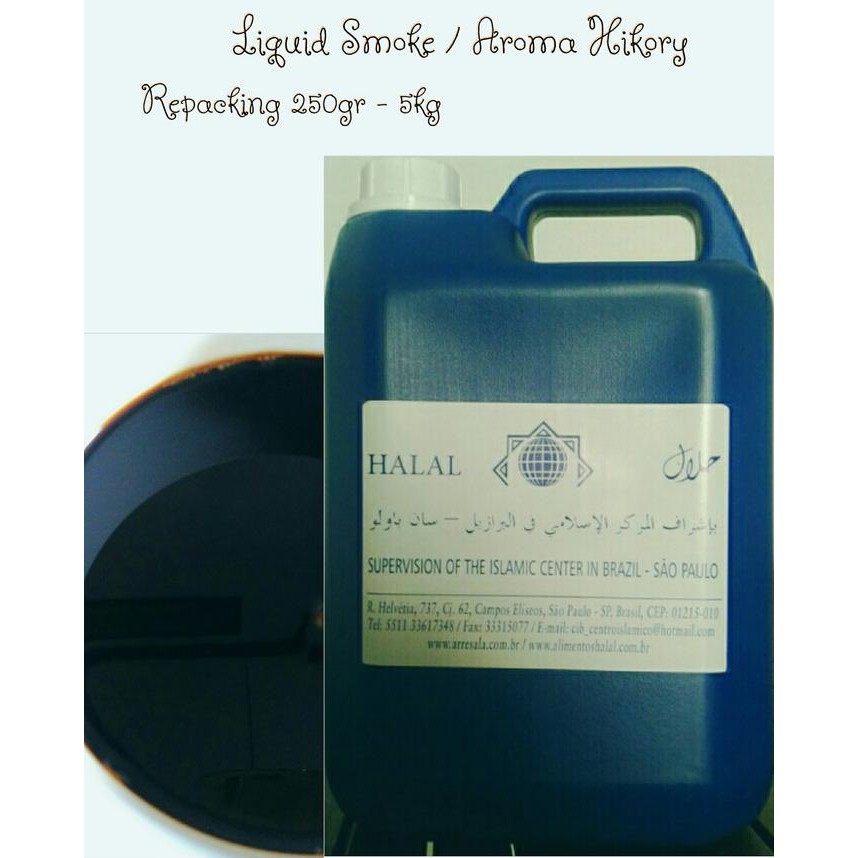 PROMO ENAK Liquid Smoke Aroma Hikory - 100gram Terlaris