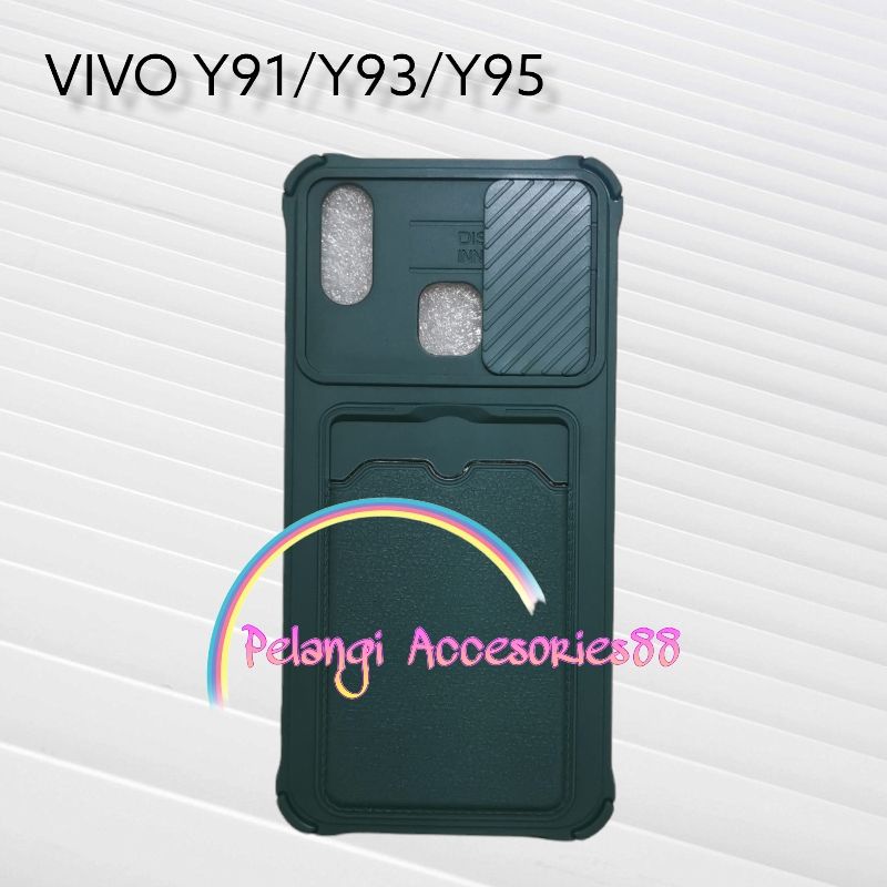 CASE VIVO Y91 / Y93 / Y95 SOFTCASE SLEDING WARNA WARNI