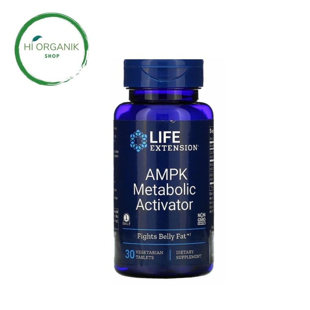 Life Extension AMPK Metabolic Activator 30 Caps - Fat Burner - Slimming