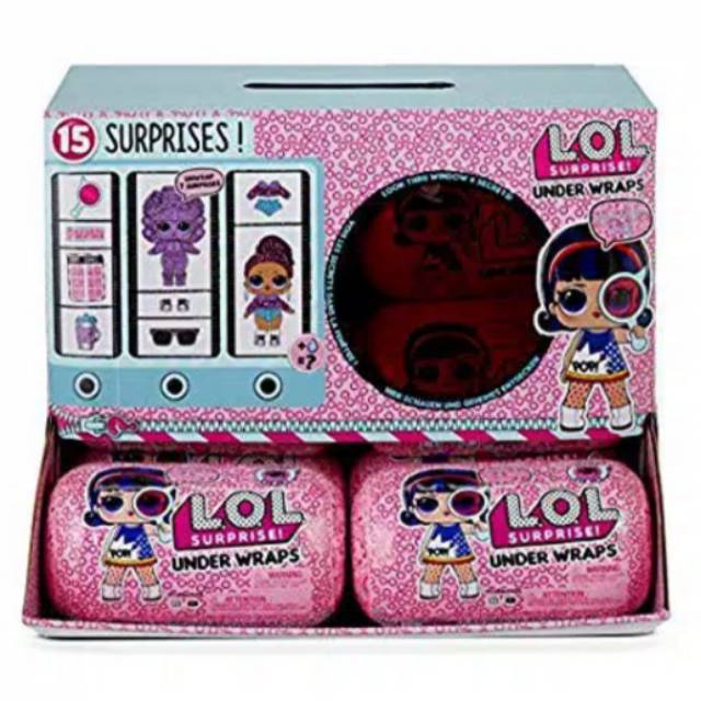 BONEKA LOL SURPRISE UNDERWRAPS WIG LIGHTING