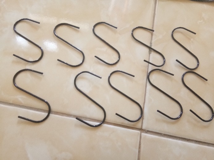 Cantolan S Hook S Ram Kawat Gantungan Besi Serbaguna Aksesoris Rak Display