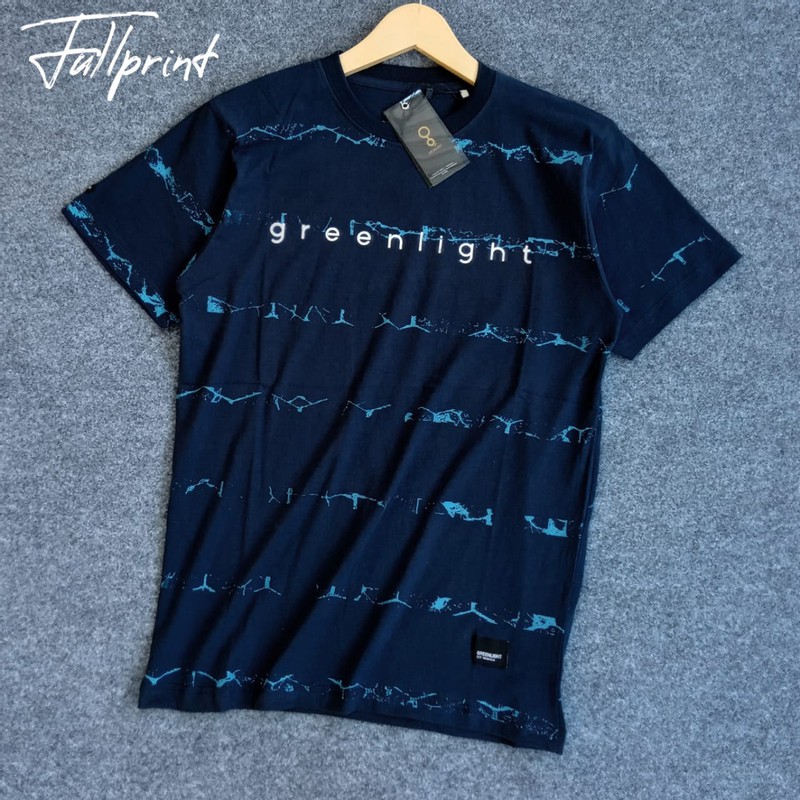 Kaos Distro 3Second Red Stripes Cowok Cewek Unisex Laki Perempuan