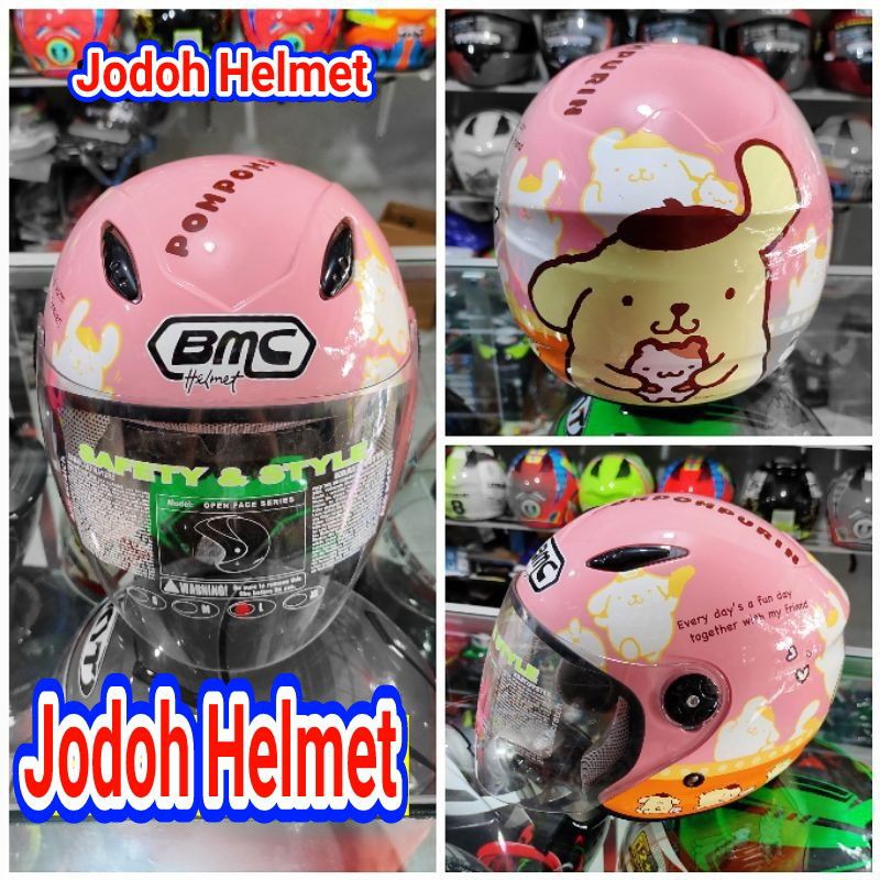 

BMC HELM MILAN MOTIF SANRIO POMPOMPURIN PINK PASTEL CREAM