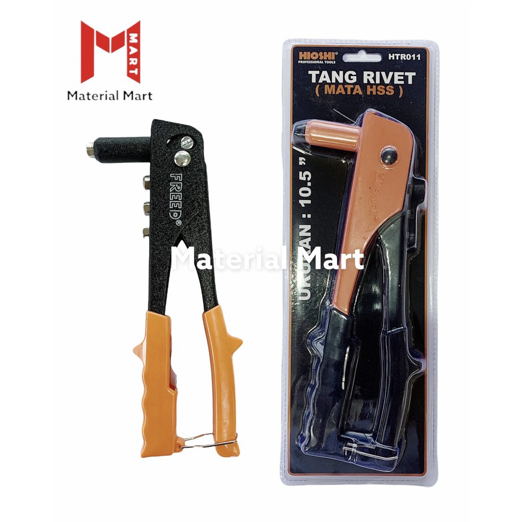 Tang Rivet 10&quot; | Tang Paku Ripet 10 Inch | Tembakan Paku Hand Rifet | Material Mart