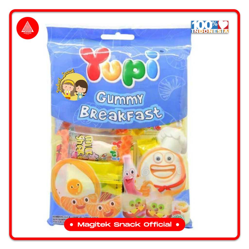 

[SNACK] Yupi Gummy Breakfast [50gr]