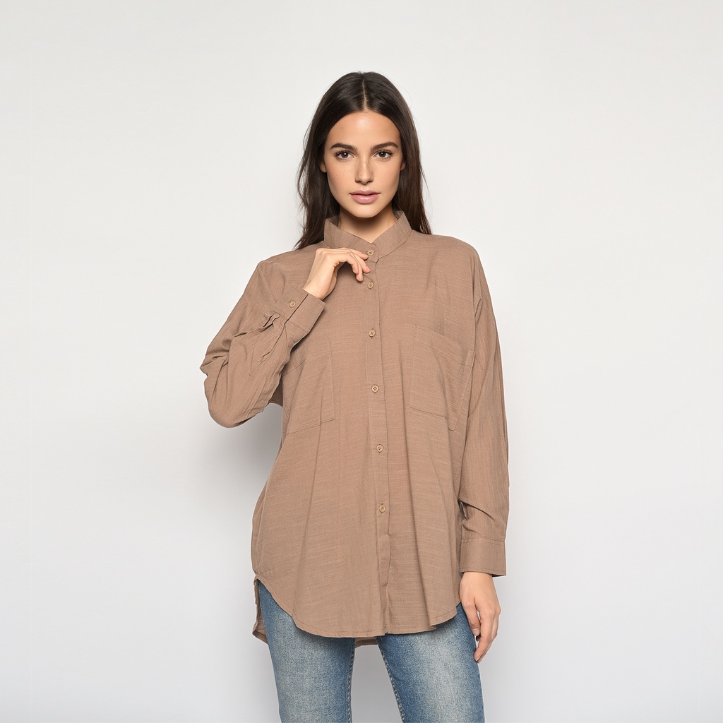 Oversized Linen Shirt (Kemeja Oversized)